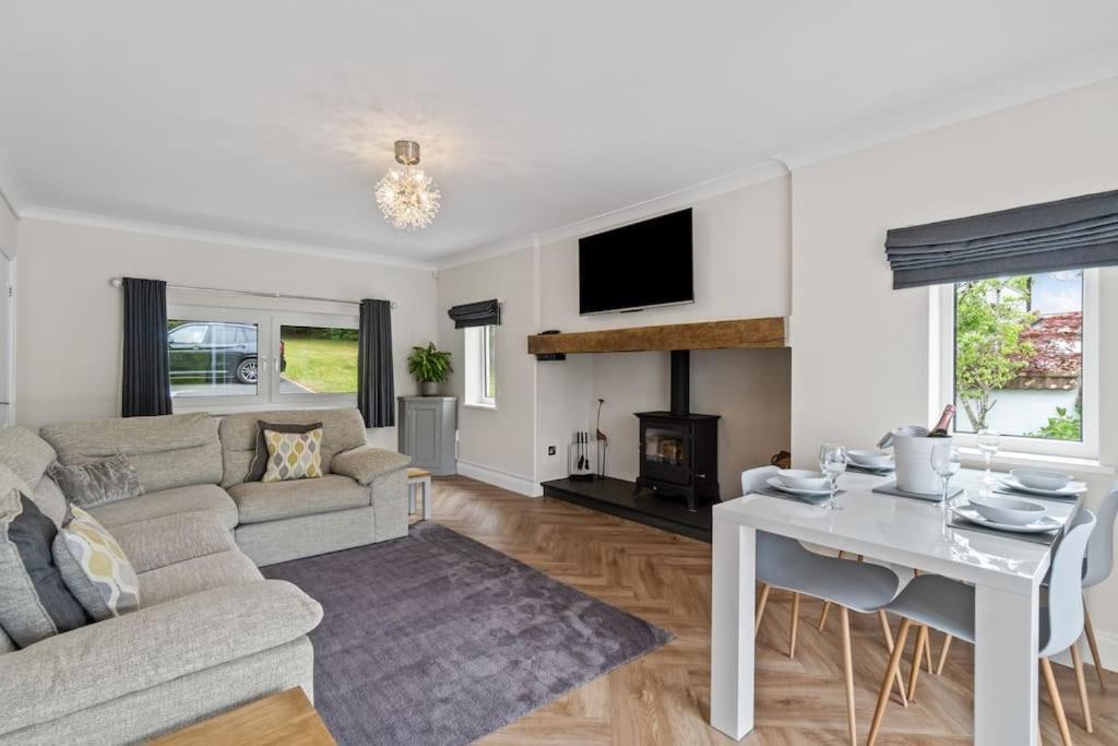 White Cottage Stunning Contemporary 2 Bedroom 2 Ensuite Annex With Hot Tub 플리머스 외부 사진