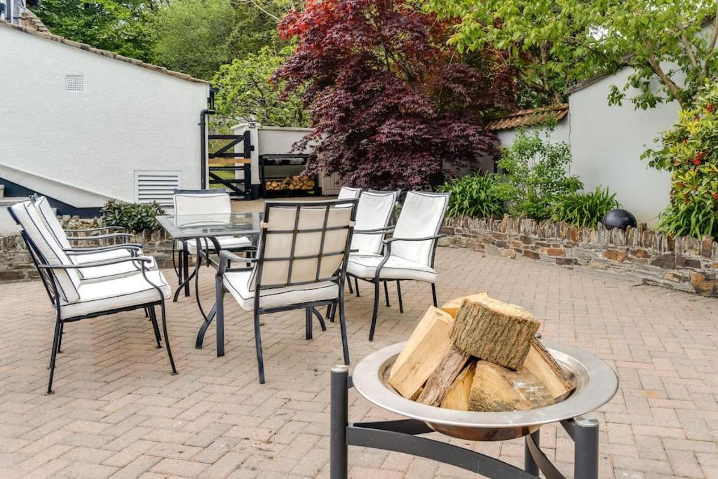 White Cottage Stunning Contemporary 2 Bedroom 2 Ensuite Annex With Hot Tub 플리머스 외부 사진